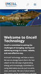 Mobile Screenshot of encell.com