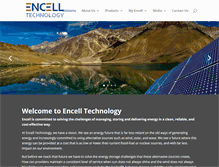 Tablet Screenshot of encell.com